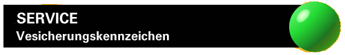 Service Versicherungskennzeichen